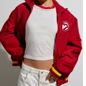 MITCHELL & NESS Atlanta Hawks NBA Jacket Medium  Basketball  Fan Wear